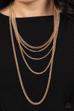 Top of the Food Chain - Gold ~ Paparazzi Necklace - Glitzygals5dollarbling Paparazzi Boutique 