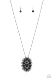Paparazzi Necklace ~ Mojave Medallion - Black - Glitzygals5dollarbling Paparazzi Boutique 
