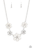PRE-ORDER Fiercely Flowering - White - Glitzygals5dollarbling Paparazzi Boutique 