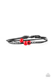 Paparazzi Mountain Treasure - Red Bracelet - Glitzygals5dollarbling Paparazzi Boutique 