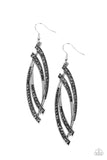 Twinkle for Two - Silver ~ Paparazzi Earrings - Glitzygals5dollarbling Paparazzi Boutique 