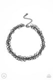 Paparazzi Necklace ~ Cause a Commotion - Black - Glitzygals5dollarbling Paparazzi Boutique 