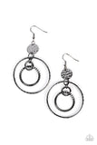 Paparazzi Earrings ~ Mechanical Mecca - Black - Glitzygals5dollarbling Paparazzi Boutique 