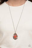 Blissfully Bohemian - Orange ~ Paparazzi Necklace - Glitzygals5dollarbling Paparazzi Boutique 