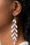 Paparazzi Earrings ~ Lead From the FROND - Silver - Glitzygals5dollarbling Paparazzi Boutique 
