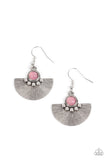 Manifesting Magic - Pink ~ Paparazzi Earrings - Glitzygals5dollarbling Paparazzi Boutique 