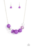 Paparazzi Necklace ~ Bauble Bonanza - Purple - Glitzygals5dollarbling Paparazzi Boutique 