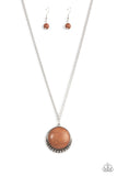 Mojave Moon - Brown ~ Paparazzi Necklace - Glitzygals5dollarbling Paparazzi Boutique 