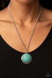 Mojave Moon - Blue ~ Paparazzi Necklace - Glitzygals5dollarbling Paparazzi Boutique 