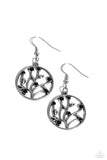 Bedazzlingly Branching - Black ~ Paparazzi Earrings - Glitzygals5dollarbling Paparazzi Boutique 