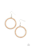 Can I Get a Hallelujah - Brown ~ Paparazzi Earrings - Glitzygals5dollarbling Paparazzi Boutique 