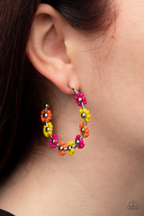 Growth Spurt - Multi ~ Paparazzi Earrings - Glitzygals5dollarbling Paparazzi Boutique 