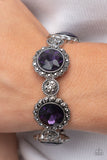 Palace Property - Purple ~ Paparazzi Bracelet - Glitzygals5dollarbling Paparazzi Boutique 