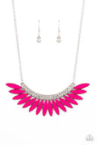 Paparazzi Necklace ~ Flauntable Flamboyance - Pink - Glitzygals5dollarbling Paparazzi Boutique 