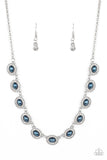 Modest Masterpiece - Blue ~ Paparazzi Necklace - Glitzygals5dollarbling Paparazzi Boutique 