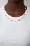 Rumored Romance - Copper ~ Paparazzi Necklace - Glitzygals5dollarbling Paparazzi Boutique 