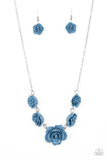 PRIMROSE and Pretty - Blue ~ Paparazzi Necklace - Glitzygals5dollarbling Paparazzi Boutique 