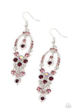 Sophisticated Starlet - Purple ~ Paparazzi Earrings - Glitzygals5dollarbling Paparazzi Boutique 