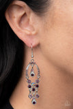 Sophisticated Starlet - Purple ~ Paparazzi Earrings - Glitzygals5dollarbling Paparazzi Boutique 