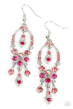 Sophisticated Starlet - Pink ~ Paparazzi Earrings - Glitzygals5dollarbling Paparazzi Boutique 