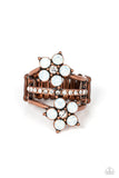 Precious Petals - Copper ~ Paparazzi Ring - Glitzygals5dollarbling Paparazzi Boutique 