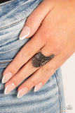 Express Your-SELFIE - Black ~ Paparazzi Ring - Glitzygals5dollarbling Paparazzi Boutique 