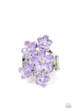 Paparazzi Ring ~ Boastful Blooms - Purple - Glitzygals5dollarbling Paparazzi Boutique 