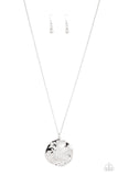 Boom and COMBUST - White ~ Paparazzi Necklace - Glitzygals5dollarbling Paparazzi Boutique 