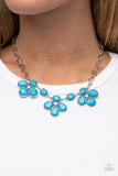 Paparazzi Necklace ~ SELFIE-Worth - Blue - Glitzygals5dollarbling Paparazzi Boutique 