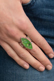 Oceanic Odyssey - Green ~ Paparazzi Ring - Glitzygals5dollarbling Paparazzi Boutique 