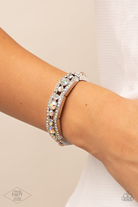 Easy On The ICE - Multi ~ Paparazzi Bracelet Exclusive - Glitzygals5dollarbling Paparazzi Boutique 