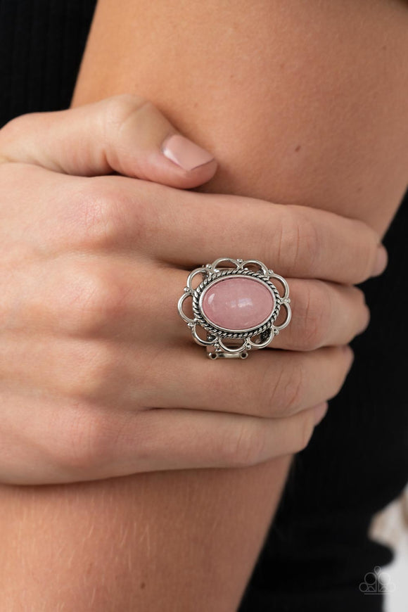 Paparazzi Ring ~ Gemstone Eden - Pink - Glitzygals5dollarbling Paparazzi Boutique 