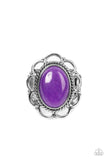 Gemstone Eden - Purple ~ Paparazzi Ring - Glitzygals5dollarbling Paparazzi Boutique 