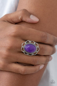 Gemstone Eden - Purple ~ Paparazzi Ring - Glitzygals5dollarbling Paparazzi Boutique 