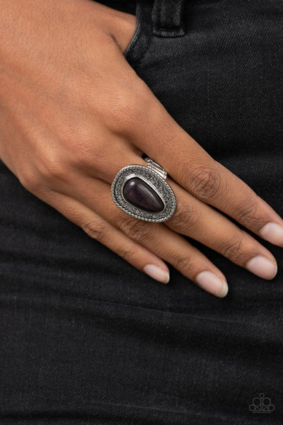 Downtown Desertscape - Black ~ Paparazzi Ring - Glitzygals5dollarbling Paparazzi Boutique 