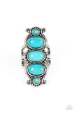 Roswell Relic - Blue ~ Paparazzi Ring - Glitzygals5dollarbling Paparazzi Boutique 
