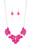 A Passing FAN-cy - Pink ~ Paparazzi Necklace - Glitzygals5dollarbling Paparazzi Boutique 