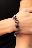 Pumped up Prisms - Purple ~ Paparazzi Bracelet - Glitzygals5dollarbling Paparazzi Boutique 