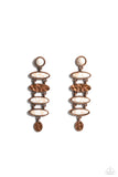 Rustic Reverie - Copper ~ Paparazzi Earrings - Glitzygals5dollarbling Paparazzi Boutique 
