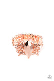Luxury Luster - Copper ~ Paparazzi Ring - Glitzygals5dollarbling Paparazzi Boutique 