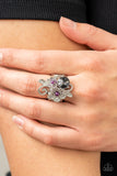 Bucketful of Bouquets - Purple ~ Paparazzi Ring - Glitzygals5dollarbling Paparazzi Boutique 