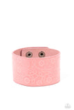 Paparazzi Bracelet ~ Rosy Wrap Up - Pink - Glitzygals5dollarbling Paparazzi Boutique 