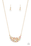 Paparazzi Necklace ~ Effervescently Divine - Gold - Glitzygals5dollarbling Paparazzi Boutique 
