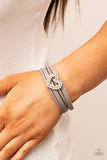 Wildly in Love - Silver ~ Paparazzi Bracelet - Glitzygals5dollarbling Paparazzi Boutique 