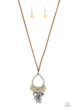 Paradise Pageantry - Yellow ~ Paparazzi Necklace - Glitzygals5dollarbling Paparazzi Boutique 