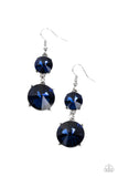 Paparazzi Earrings ~ Sizzling Showcase - Blue - Glitzygals5dollarbling Paparazzi Boutique 