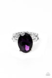 Paparazzi Ring ~ Updated Dazzle - Purple - Glitzygals5dollarbling Paparazzi Boutique 