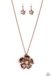 Paparazzi Necklace ~ Homegrown Glamour - Copper - Glitzygals5dollarbling Paparazzi Boutique 