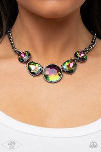 All The Worlds My Stage - Multi ~ Paparazzi Necklace - Glitzygals5dollarbling Paparazzi Boutique 