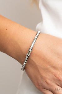 Paparazzi Bracelet ~ Party Crashing Couture - Black - Glitzygals5dollarbling Paparazzi Boutique 